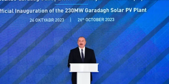 Azerbaycan Cumhurbaşkanı Aliyev: “10 Gigavata Kadar Yenilenebilir Enerji Üretmeyi Planlıyoruz”