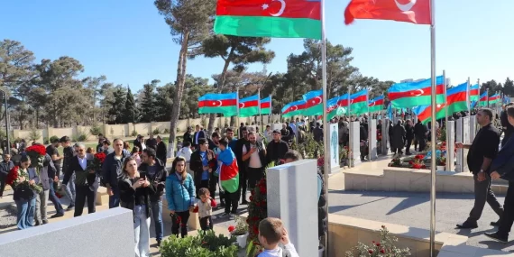 Karabağ Zaferi’nin 3. Yıl Dönümünde Şehitler Anıldı