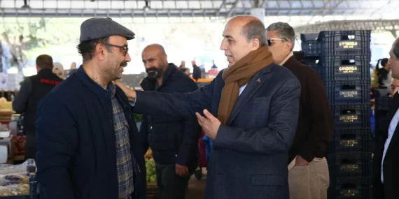 Muğla Büyükşehir Belediye Başkan Adayı Ayaydın, Bodrum’da Esnafı Ziyaret Etti