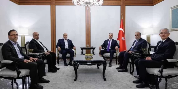 Dışişleri Bakanı Hakan Fidan Ve Hamas Ankara’da Görüştü