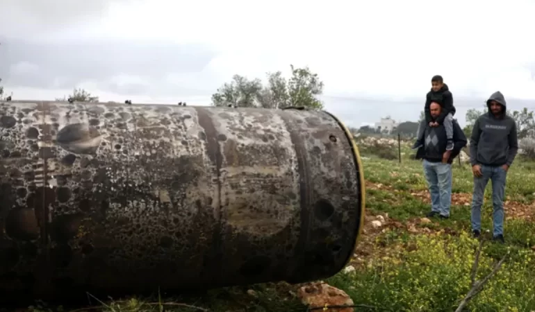 Batı Şeria’da şarapnel alarmı: Filistin polisi teyakkuzda