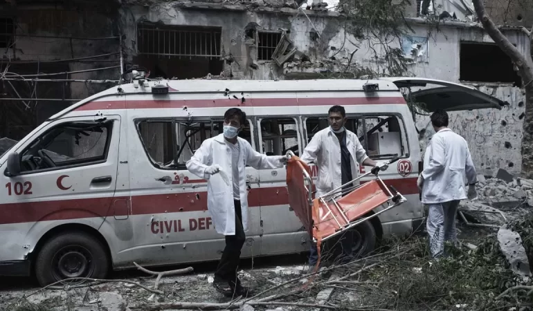Kuzey Gazze’de tek ambulans: Yaralıların çilesi bitmiyor