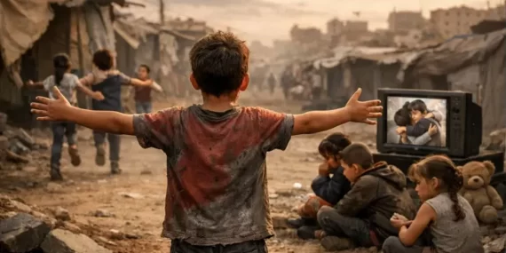 Açık kollarla bekleyiş: Bir trend Gazze’nin acısını anlattı