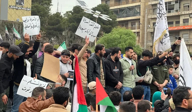 Suriye’de düzenlenen Filistin eylemleri İsrail’i korkuttu
