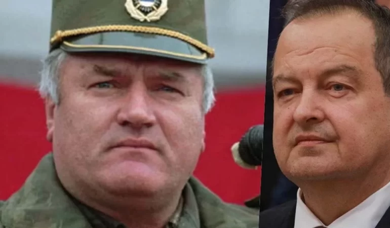 Sırbistan’da skandal: Dacic’ten Bosna Kasabı’na teşekkür!