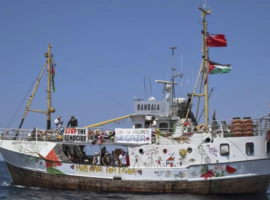 Gazze filosu Doğu Akdeniz’de: Rota Girit üzerinden Gazze