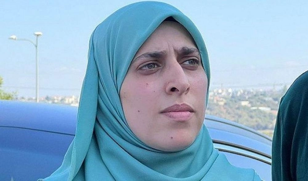 Filistinli Esir Aya Hatib özgürlüğüne kavuştu