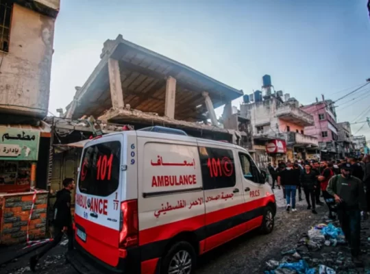 Gazze'de sağlık hizmetlerinde yeni dönem: İnteraktif ambulans haritası yayında