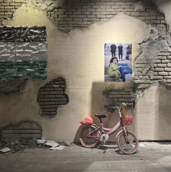 İstanbul'da dijital sanatla Gazze gerçekliği: "Gaze mektupları" sergisi açıldı