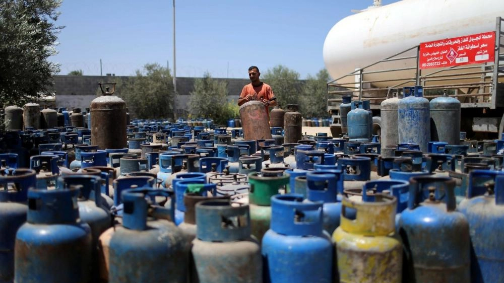 Gazze'ye beş tır dolusu yemeklik gaz girişi yapıldı