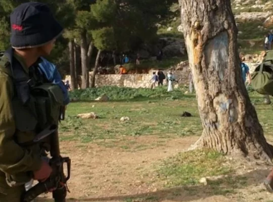 İsrail güçlerinden Beytüllahim'deki Süleyman Havuzları'na baskın