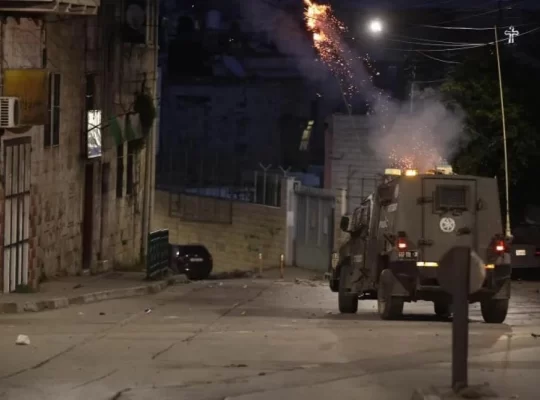İsrail güçlerinden Beytüllahim'in El-Hıdır beldesine baskın