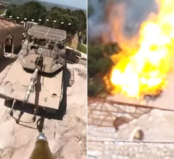 Lübnan'da Hizbullah'tan İsrail askeri araçlarına saldırı