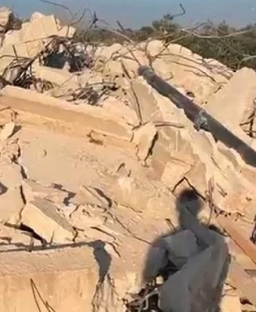 Selvan'da zorunlu yıkım: Evsiz kaldılar