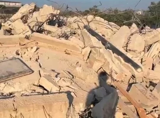 Selvan'da zorunlu yıkım: Evsiz kaldılar