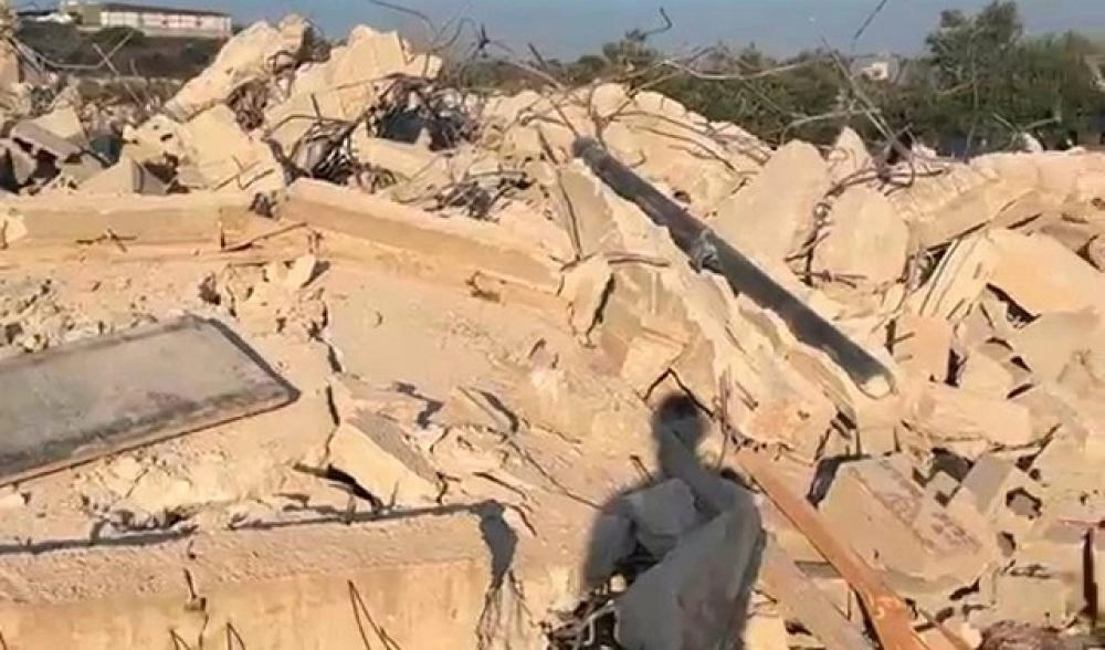Selvan'da zorunlu yıkım: Evsiz kaldılar