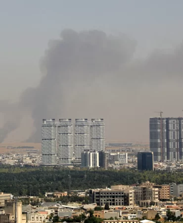 Erbil'de patlama sesleri: 5 bomba yüklü İHA düşürüldü