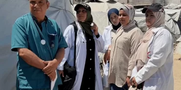 Gazze'de zor şartlara rağmen sağlık hizmeti seferberliği