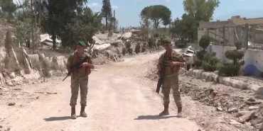 Lübnan ordusu Batı Zotar'da büyük zorluklarla karşılaşıyor