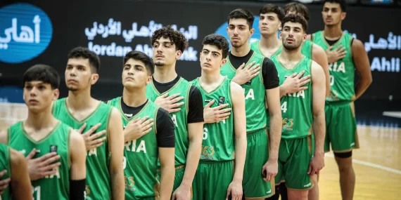 Suriye U18 Basketbol Takımı Asya Kupası'na gidiyor