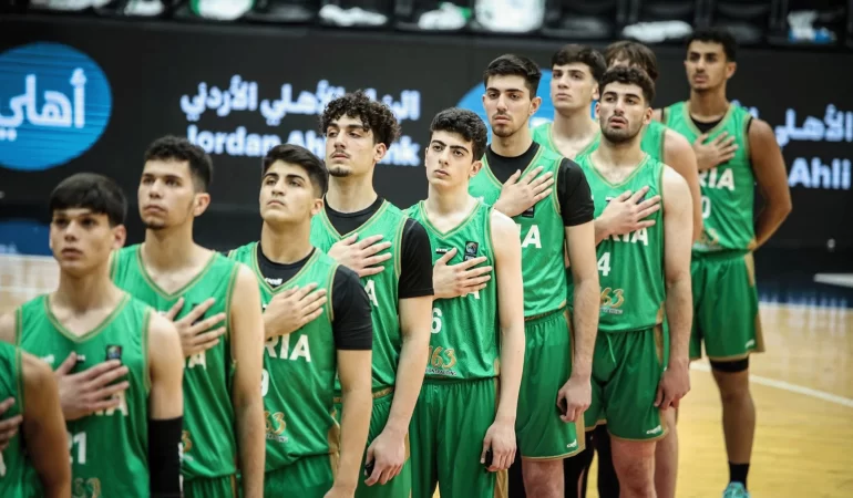 Suriye U18 Basketbol Takımı Asya Kupası'na gidiyor