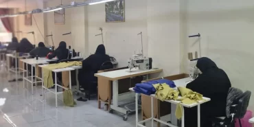 Suriyeli dul kadınlar dikim atölyesinde hayata tutunuyor