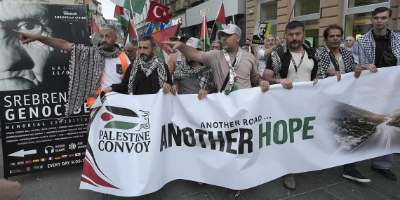 Bosna'dan Ramallah'a: Filistin Kara Konvoyu yola çıktı