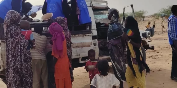 Çad'daki Sudanlı sığınmacılara can suyu: "Mobil Tekke" mutfağı
