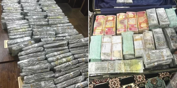 Irak'ta dev yolsuzluk operasyonu: Milyonlarca dolar ve külçe altın ele geçirildi
