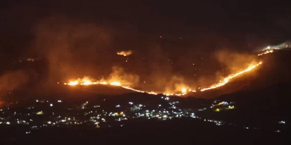 İsrail bombardımanı Lübnan'ı yaktı: Yangın 'Sarı Hat'tı aştı