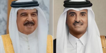 Katar Emiri ve Bahreyn Kralı ikili ilişkileri görüştü