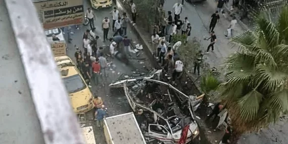 Şam kırsalında otobüse bombalı saldırı: 2 ölü, 14 yaralı