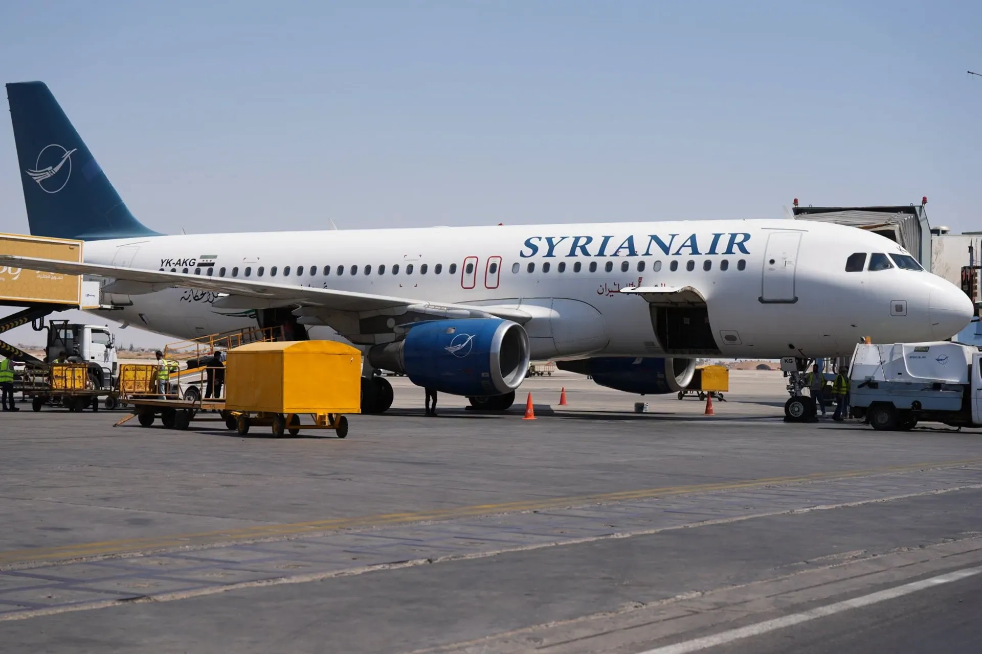 Şam-Moskova hattında 1,5 yıl sonra ilk tarifeli uçuş gerçekleşti