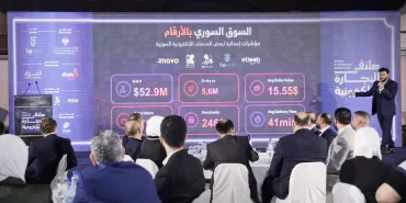 Şam'da elektronik ticaret forumu başladı: Dijital dönüşüm hedefi