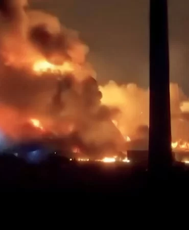 Süleymaniye'de akaryakıt deposunda şiddetli patlama: 20 yaralı