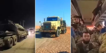 Suriye-Irak sınırında askeri sevkiyat iddiası: Görüntüler gerçek mi?