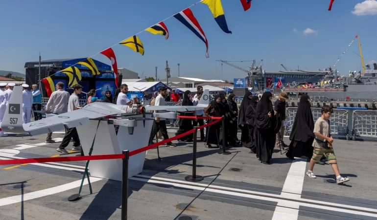 Yerli dikey iniş kalkışlı İHA Bayraktar Kalkan envantere girdi