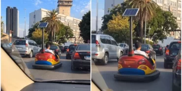 Beyrut'ta çarpışan oto trafiğe çıktı iddiası sahte çıktı