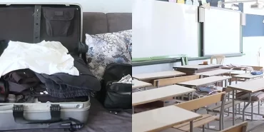 Güney Lübnan'da eğitim askıda: Okul çantası ile göç çantası arasında!