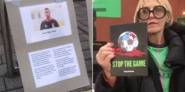 İskoçya'da Gazze protestosu: İrlanda ile İsrail maçı iptal edilsin
