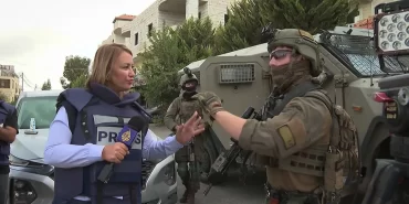 İsrail güçleri Al Jazeera ekibini engelledi: Yayını zorla kestiler