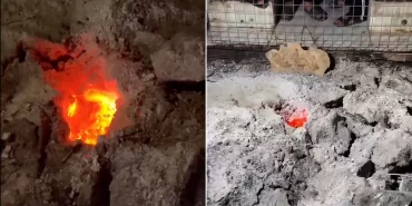 Kerkük'teki mezarlıkta yanan ateşin ardındaki gerçek çıktı