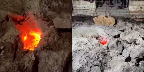 Kerkük'teki mezarlıkta yanan ateşin ardındaki gerçek çıktı