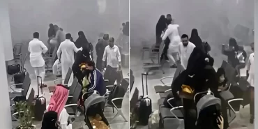 Abha Havalimanı saldırısında kahramanlaştı: Yaşlı kadını kurtardı