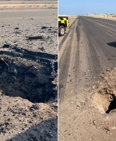 Aden Havalimanı füzelerle vuruldu: Uçuş trafiğinde büyük panik