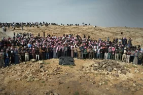 Dera'da hava saldırısı öfkesi: Katliam kurbanları uğurlandı