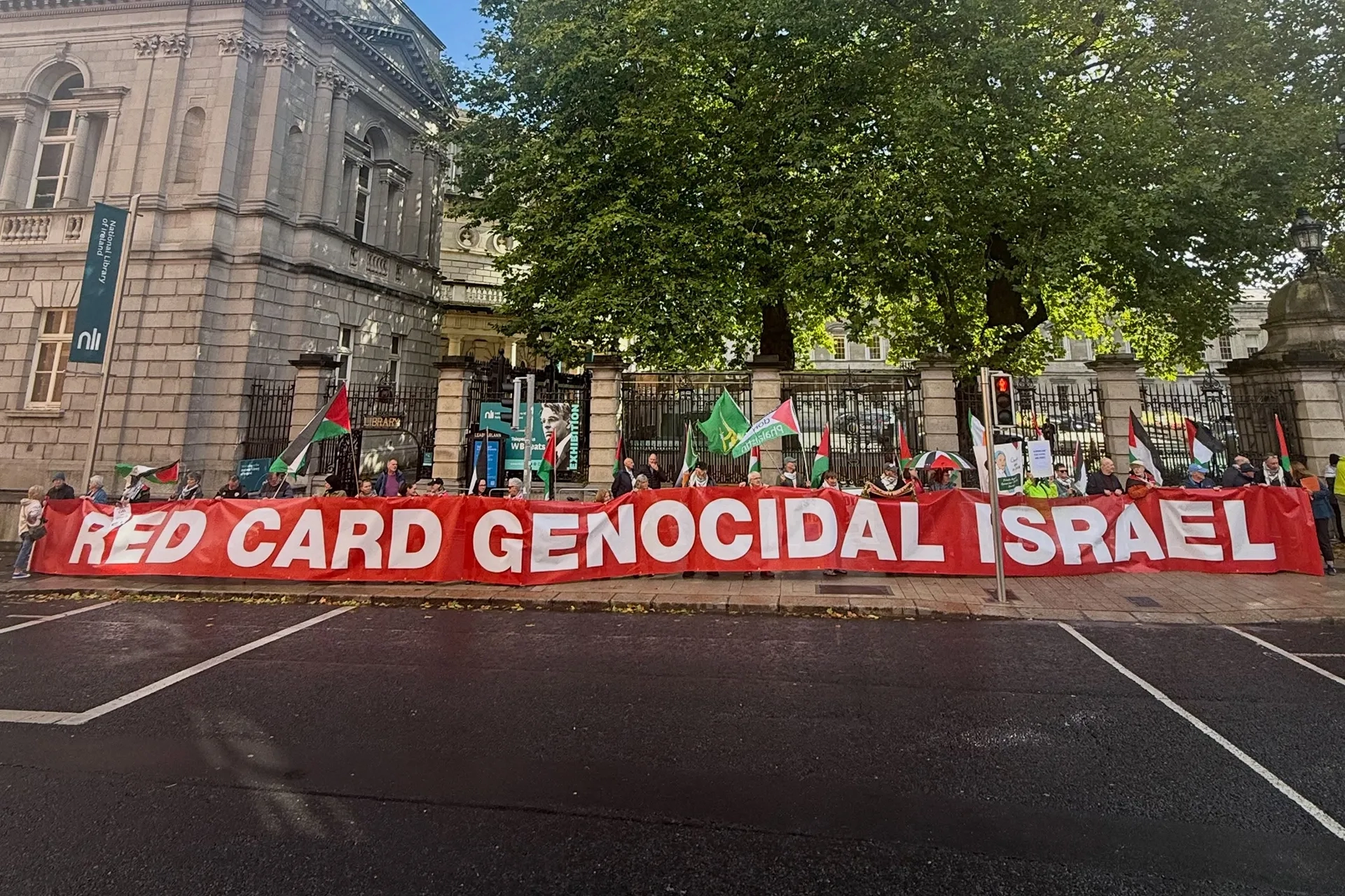 Dublin'de Filistin sesleri: İrlanda-İsrail maçı iptal mi?