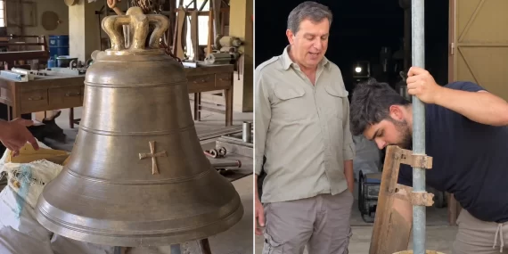 Lübnan'da üç asırlık miras: Son kilise çanı ustası direniyor