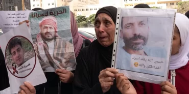 Suriyeli annelerden Şam'da eylem: Çocuklarımızı geri verin